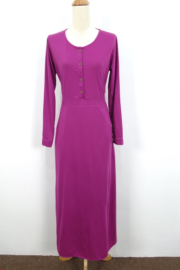 WH1169 Charming Jubah Purple