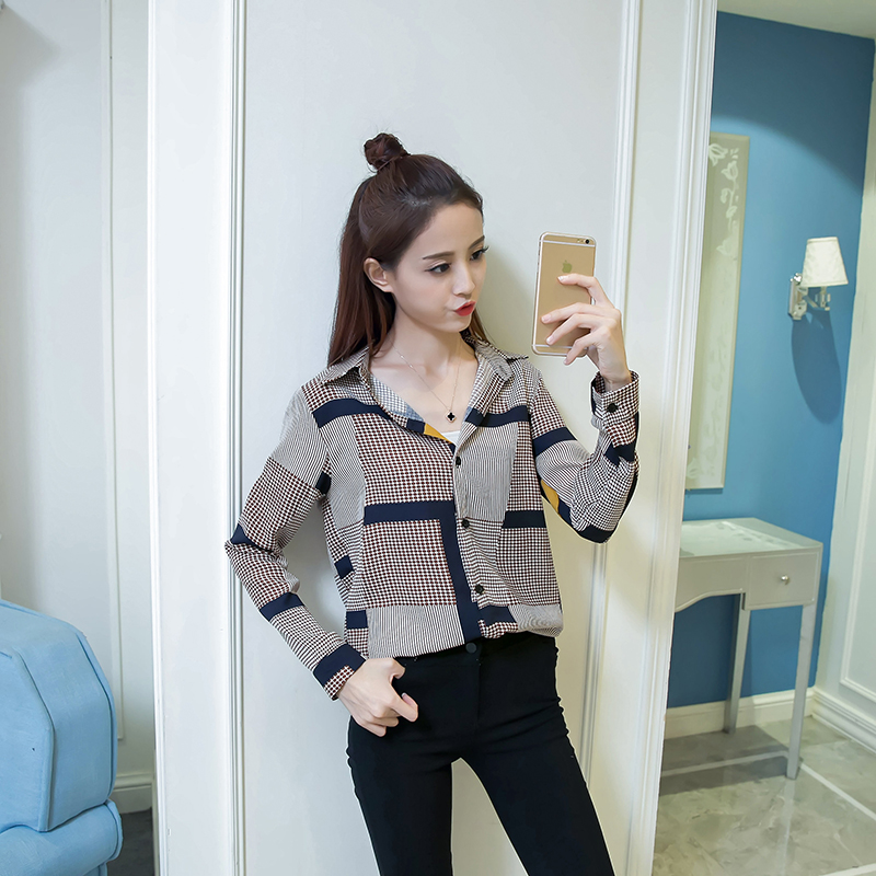 WT7439 Stylish Top Blue