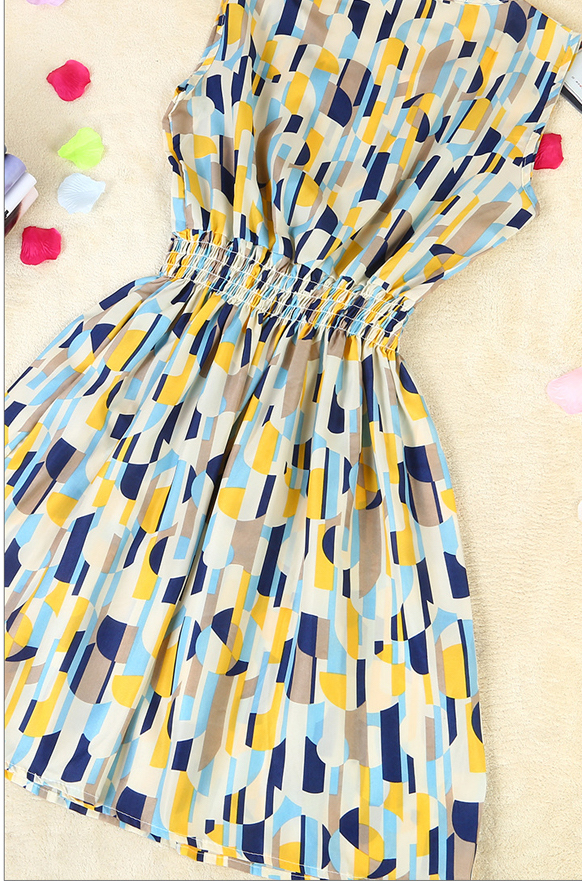 WD3767 Charming Dress Stripe