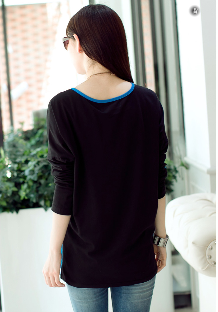 WT7513 Fashion Top Blue