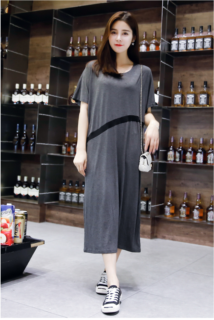 WD7515 Stylish Dress Grey