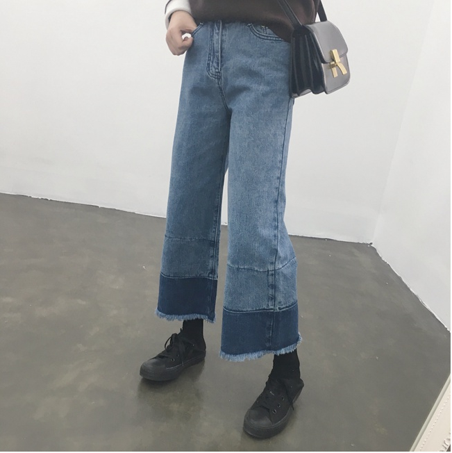 WP7519 Fashion Denim Pant Blue