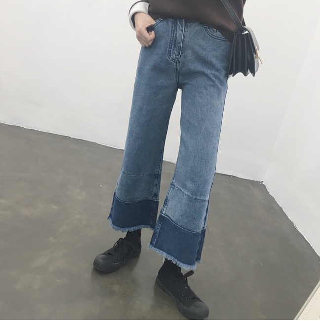 WP7519 Fashion Denim Pant Blue
