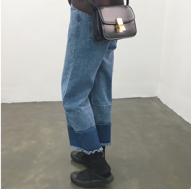 WP7519 Fashion Denim Pant Blue