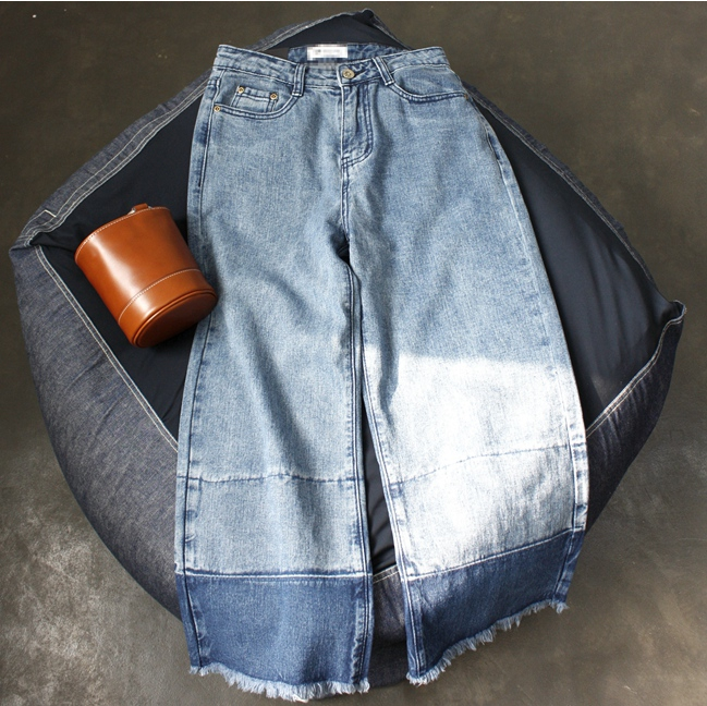 WP7519 Fashion Denim Pant Blue