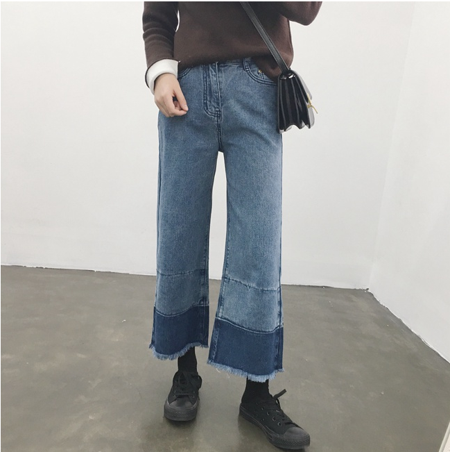 WP7519 Fashion Denim Pant Blue