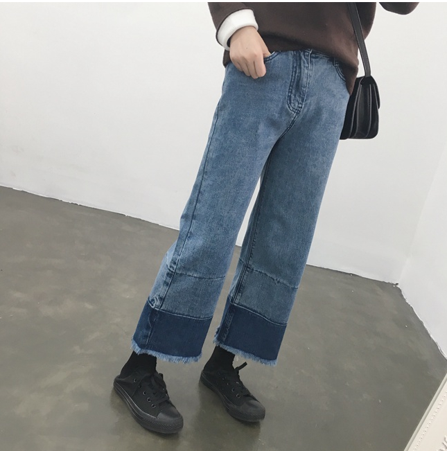 WP7519 Fashion Denim Pant Blue