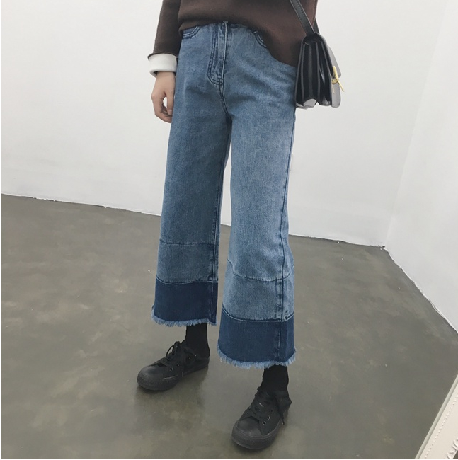 WP7519 Fashion Denim Pant Blue