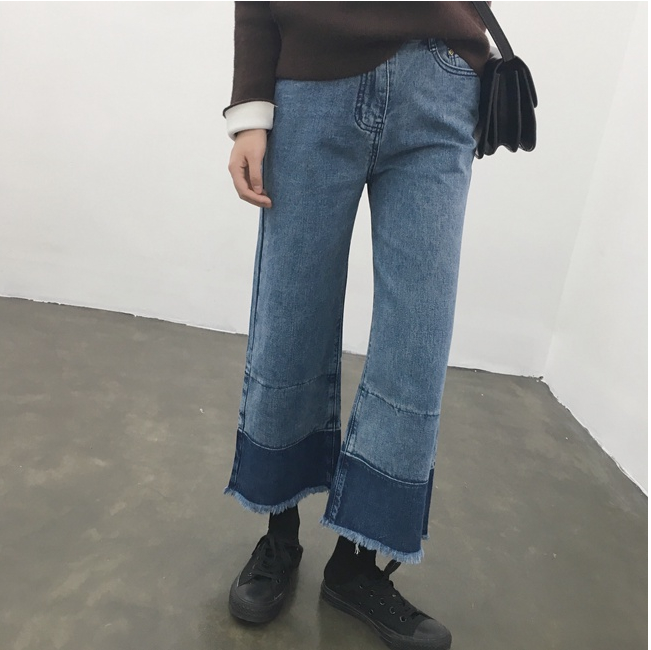 WP7519 Fashion Denim Pant Blue