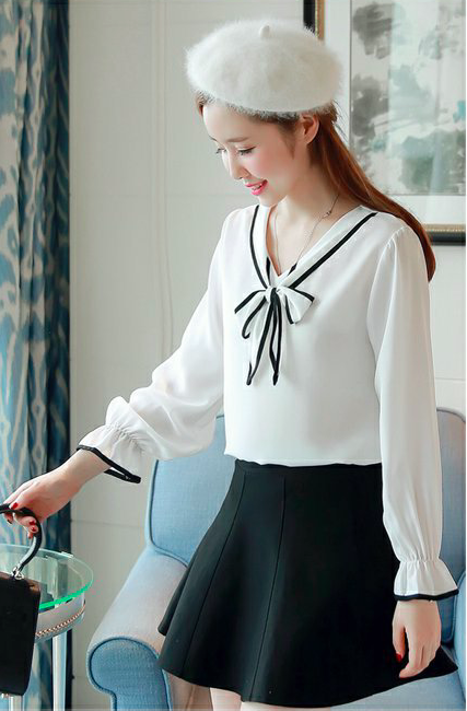 WT7525 Pretty Top White