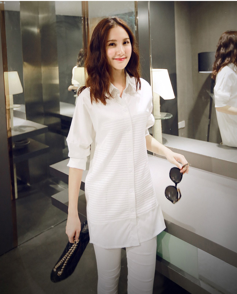 WT3784 Fashion Top White
