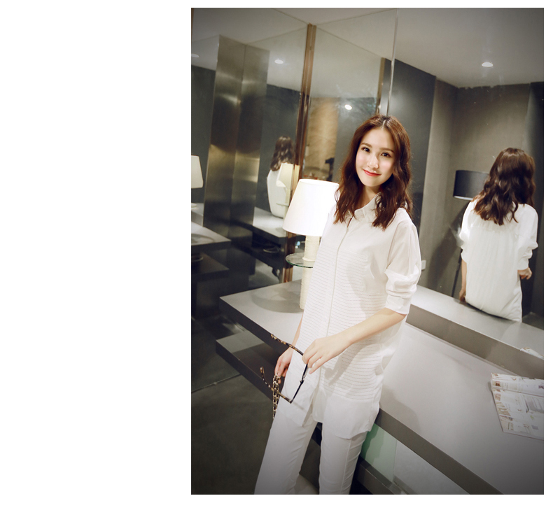 WT3784 Fashion Top White