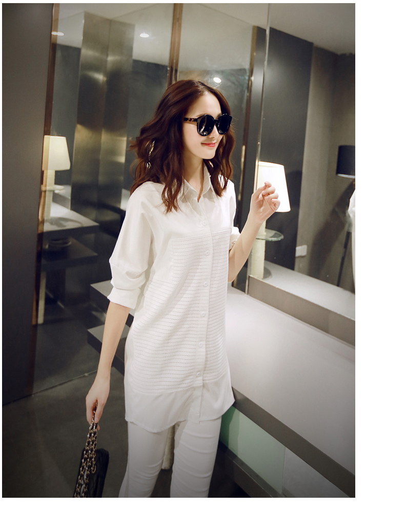 WT3784 Fashion Top White