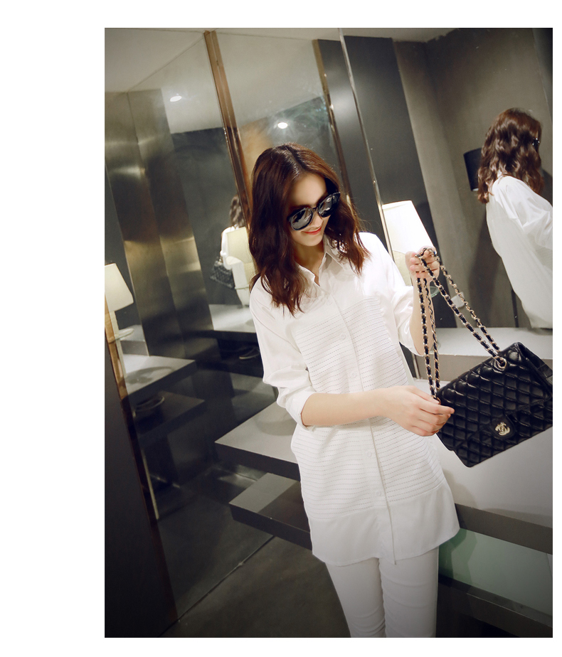 WT3784 Fashion Top White