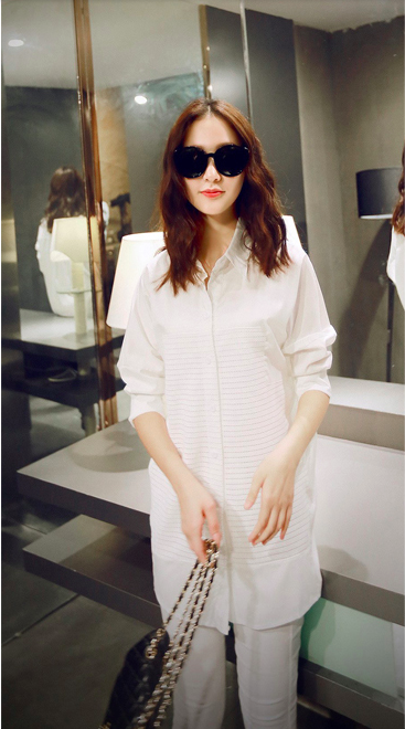 WT3784 Fashion Top White