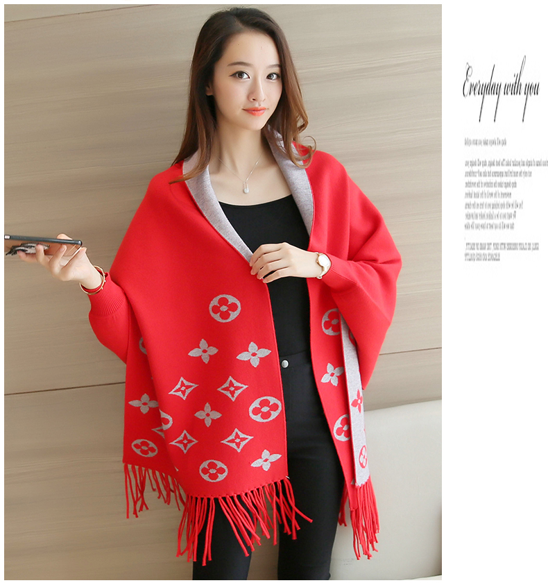 WJ3790 Pretty Cardigan Red