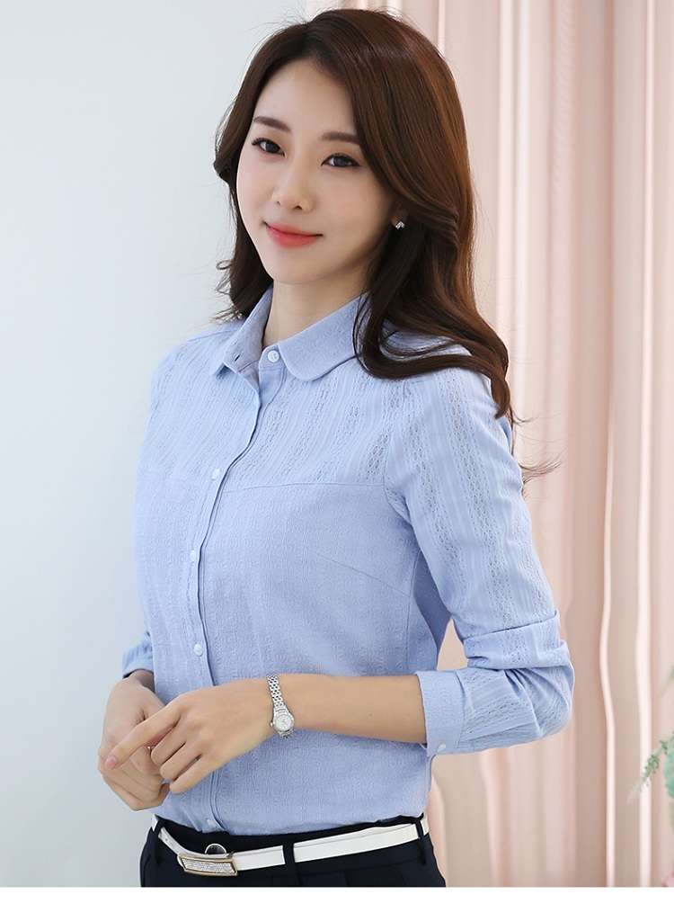 WT7552 Charming Top Blue
