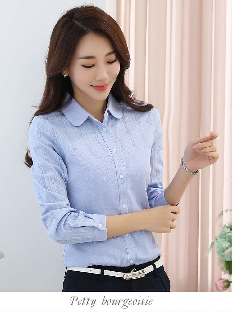 WT7552 Charming Top Blue