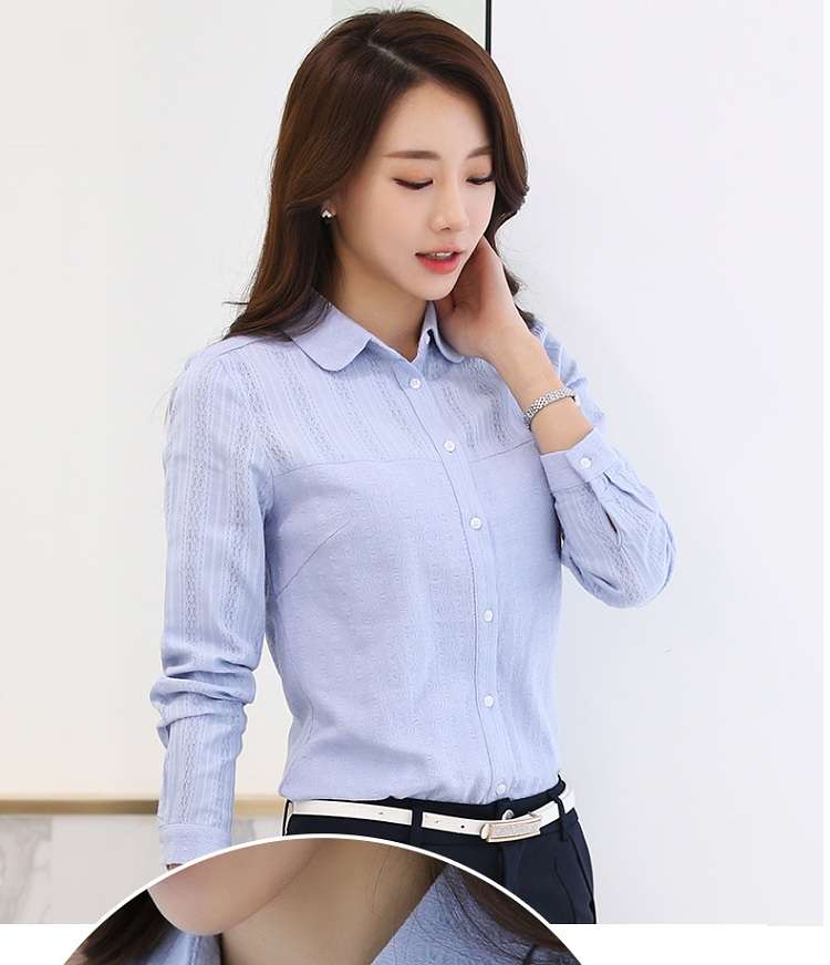 WT7552 Charming Top Blue