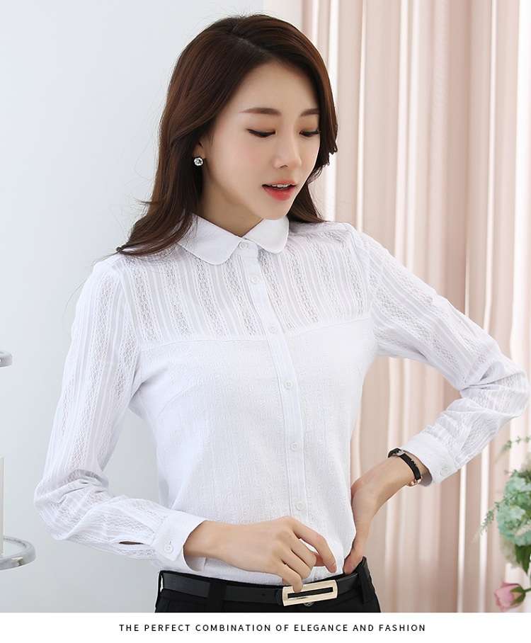 WT7552 Charming Top White