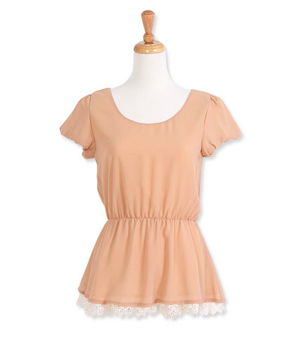 WT7559 Lovely Top Pink
