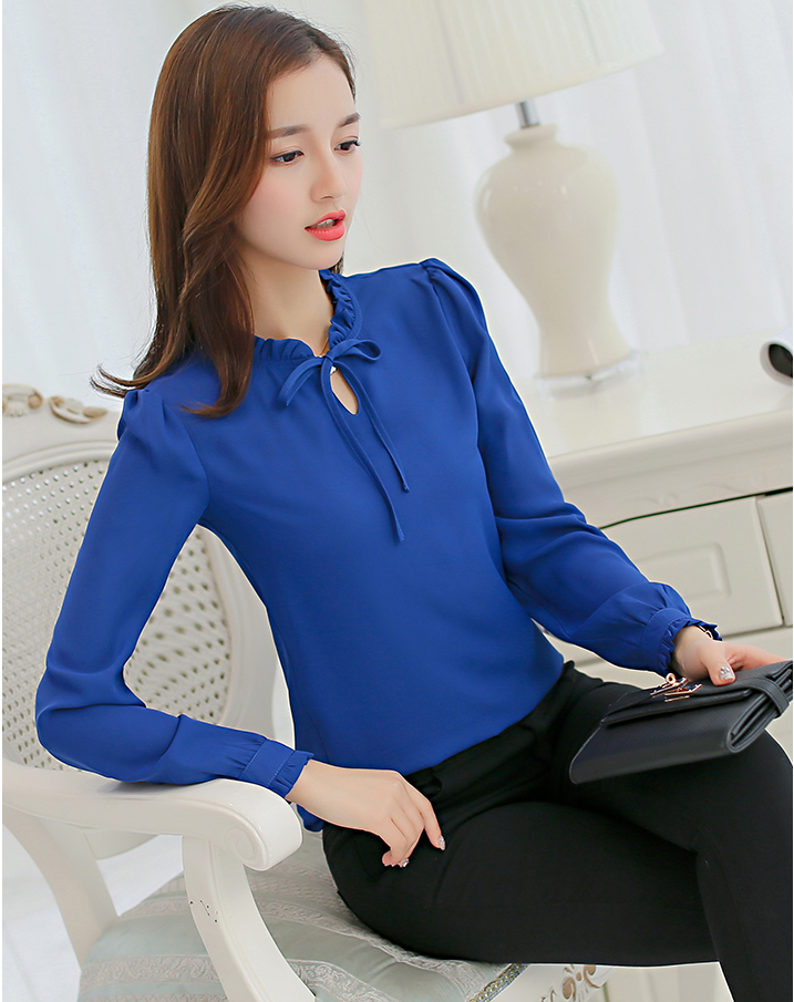 WT3797 Charming Top Blue