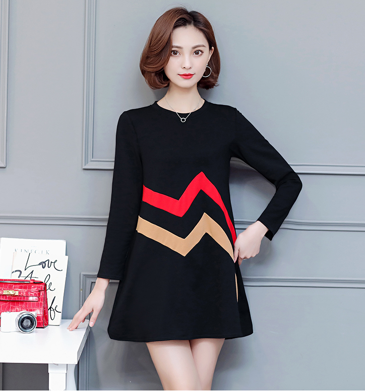 WD7577 Charming Dress Black