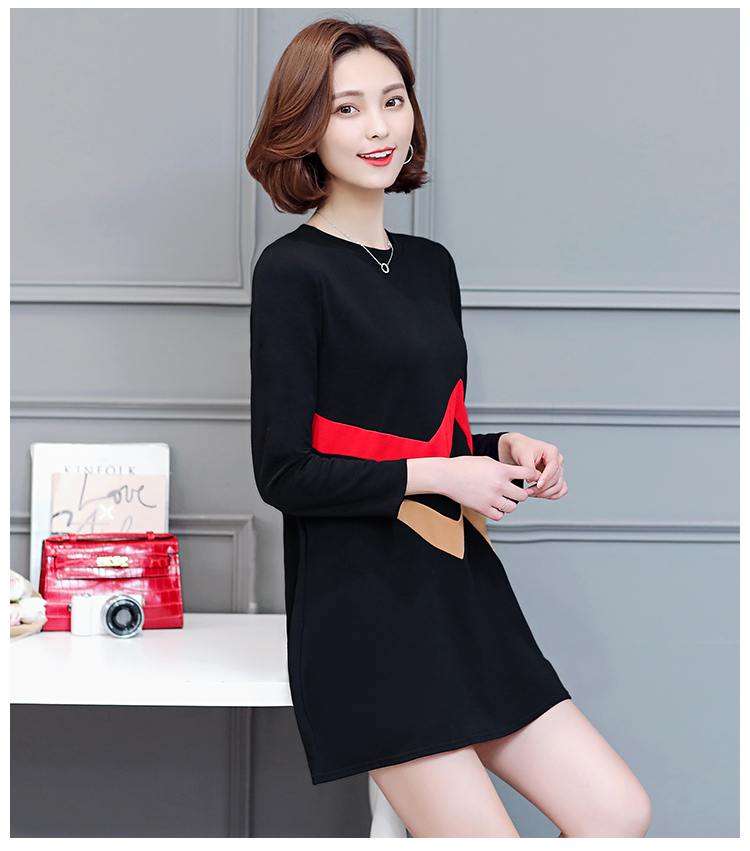 WD7577 Charming Dress Black