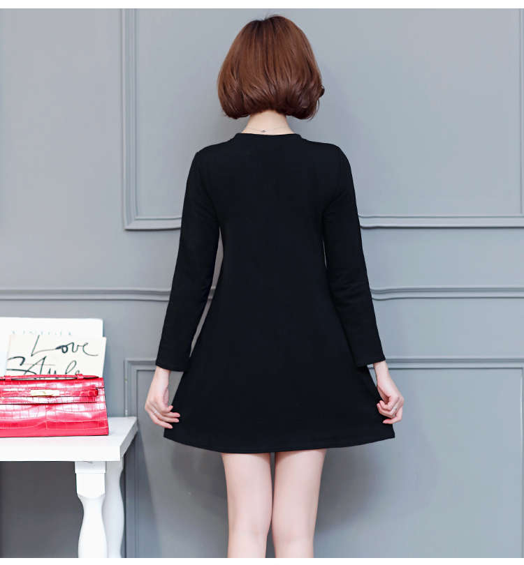 WD7577 Charming Dress Black