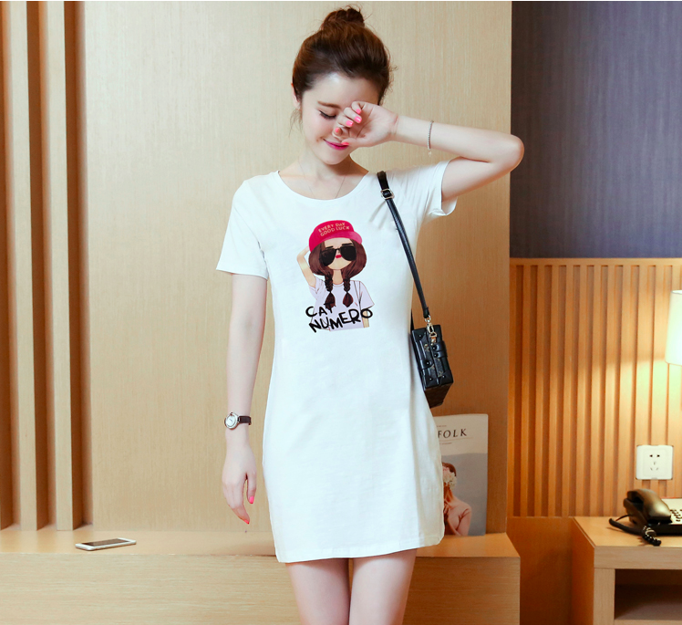 WD7588 Fashion Dress White