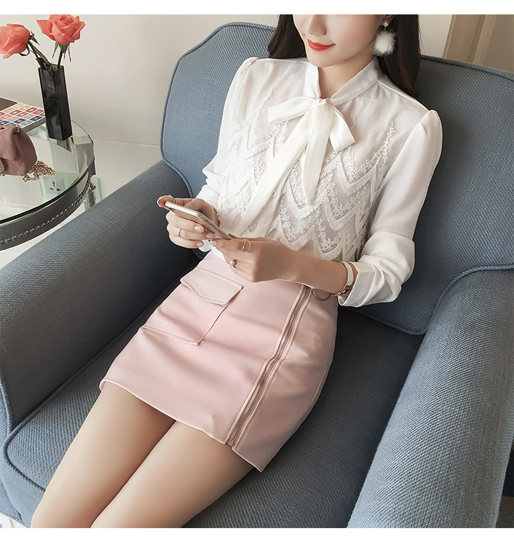 WT3817 Pretty Top White