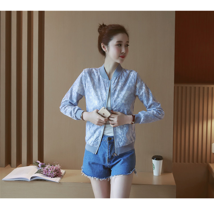 WJ3822 Pretty Jacket Blue