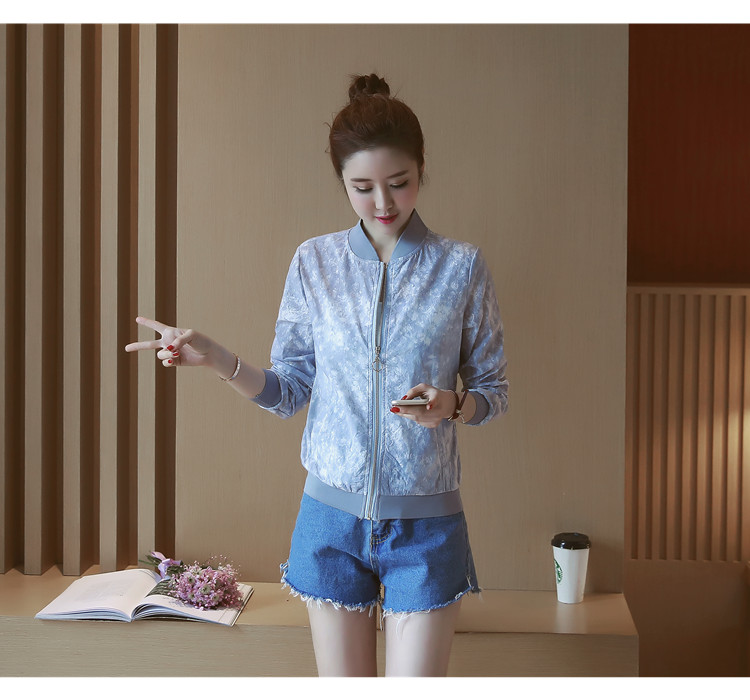 WJ3822 Pretty Jacket Blue