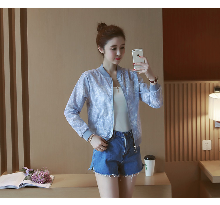 WJ3822 Pretty Jacket Blue