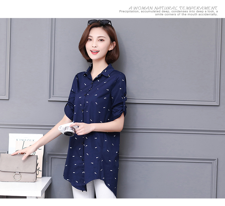 WT3824 Fashion Top Blue
