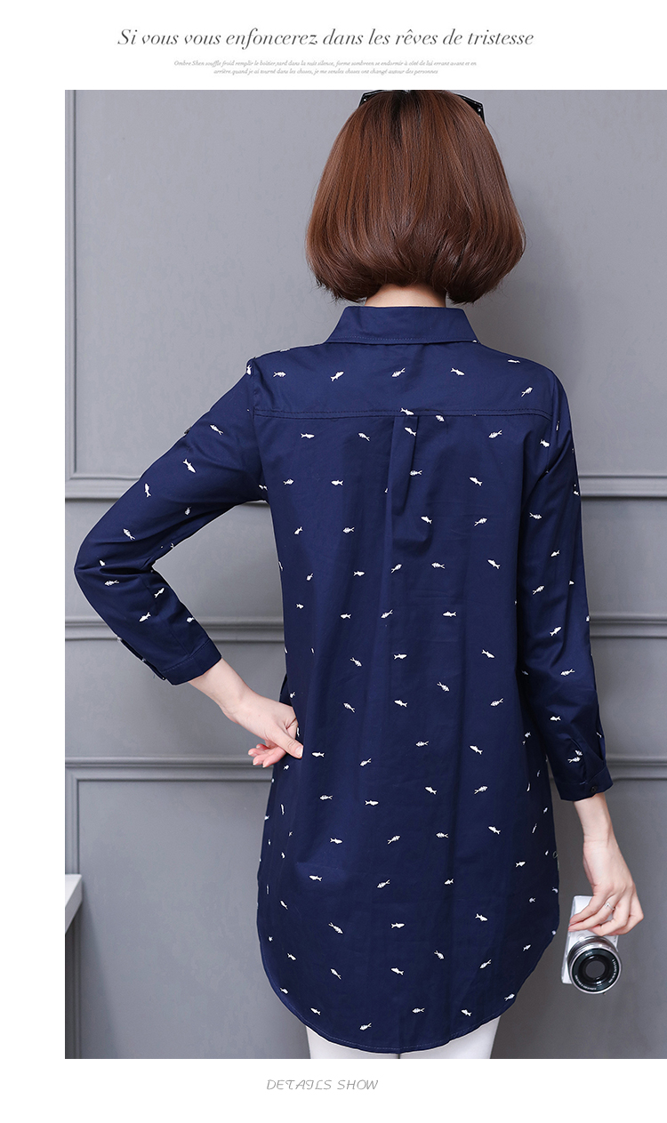 WT3824 Fashion Top Blue