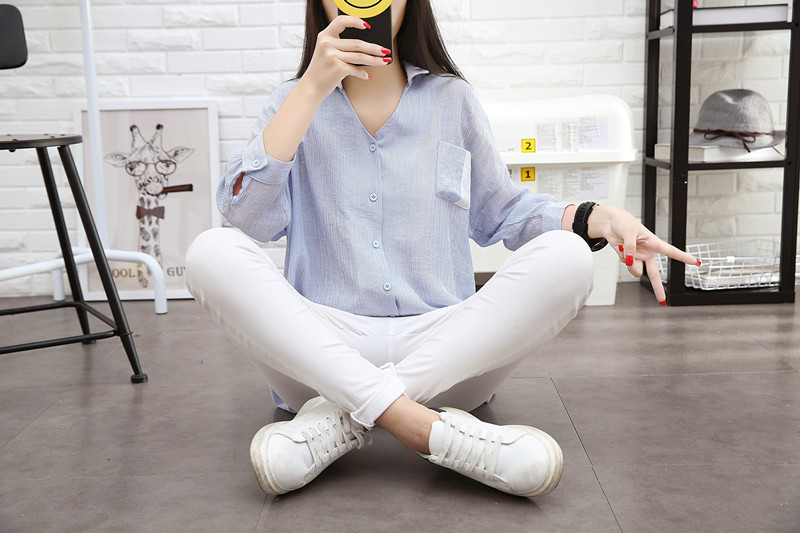 WT3840 Stylish Top Blue