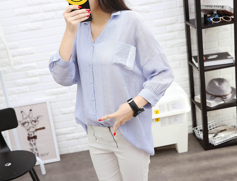 WT3840 Stylish Top Blue
