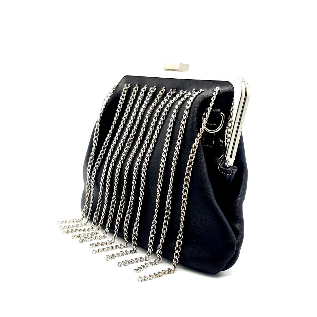 HA045 Crossbody Clutch Black