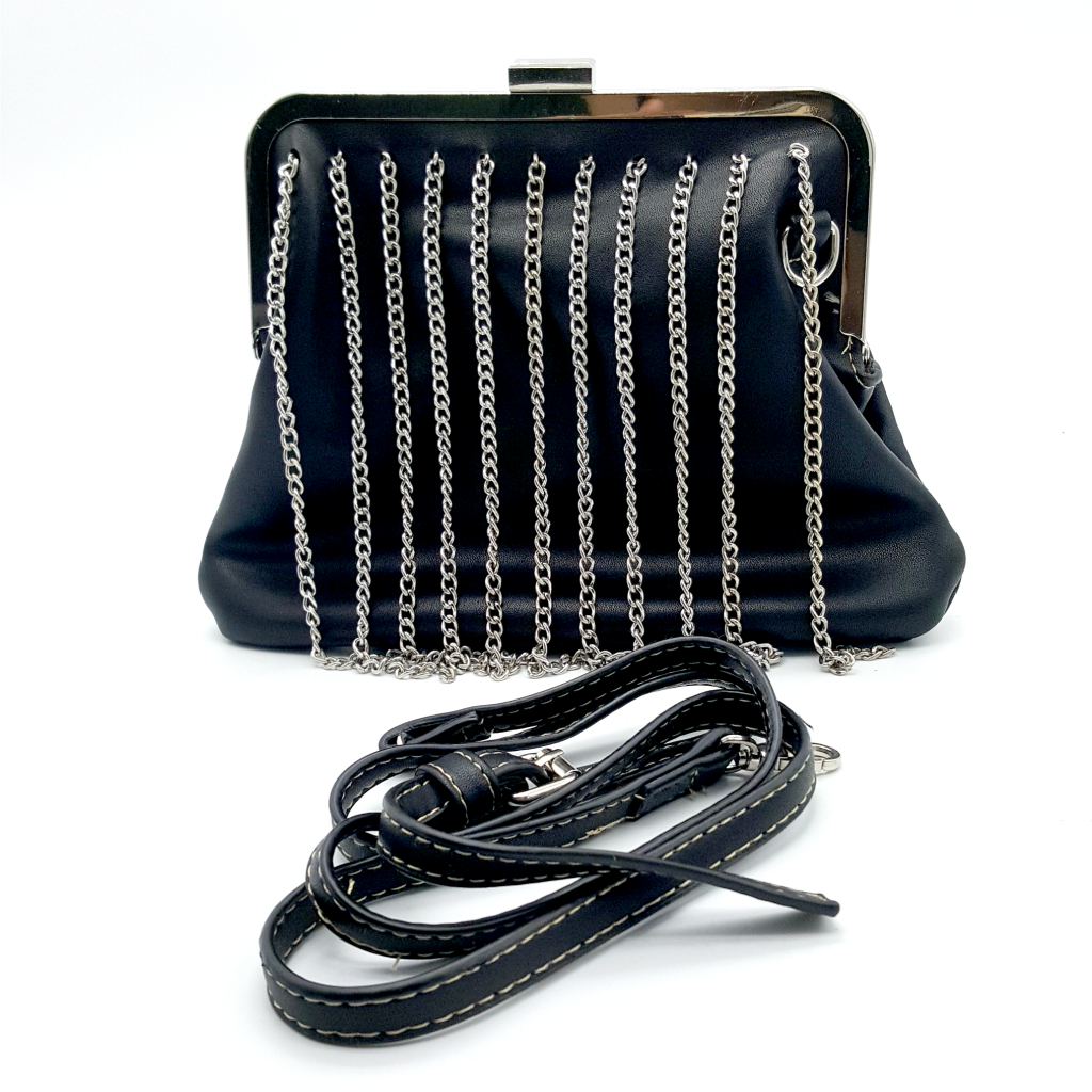 HA045 Crossbody Clutch Black