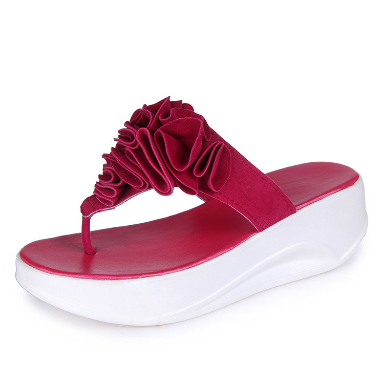 HA050 Flowerland Shoes Red