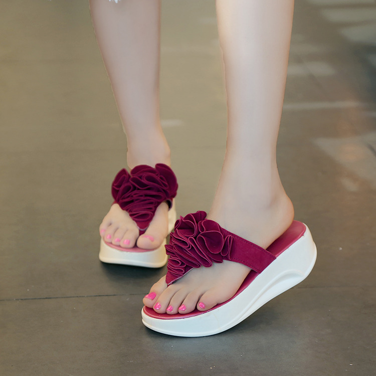 HA050 Flowerland Shoes Red