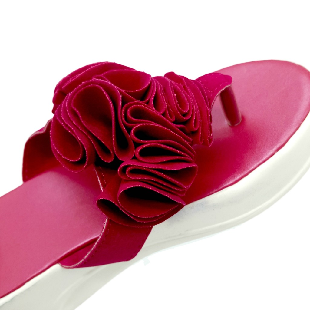 HA050 Flowerland Shoes Red