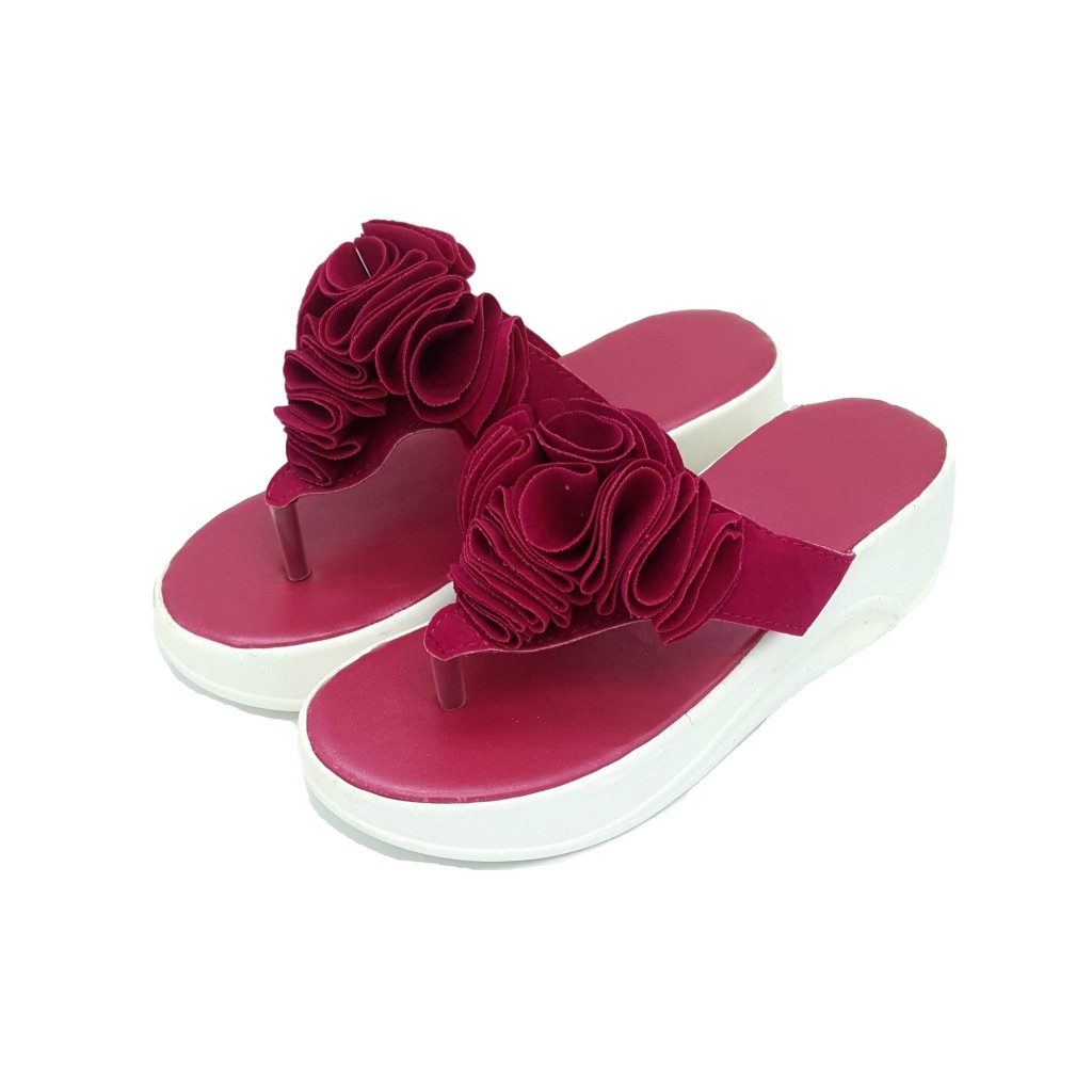 HA050 Flowerland Shoes Red