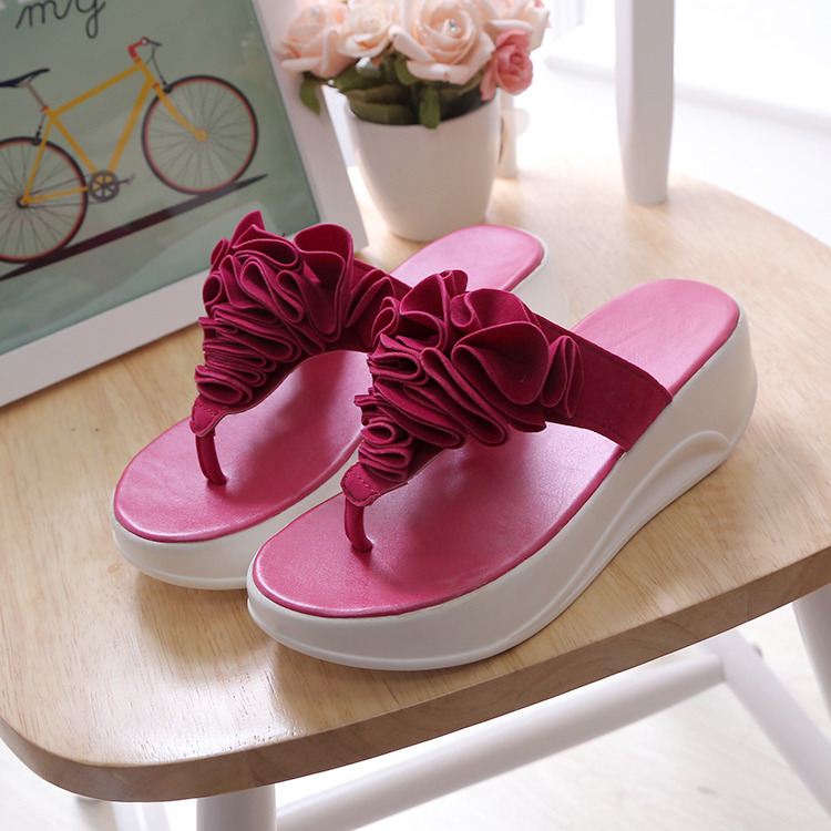 HA050 Flowerland Shoes Red