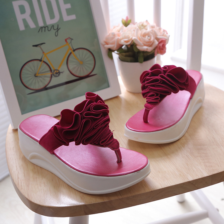 HA050 Flowerland Shoes Red