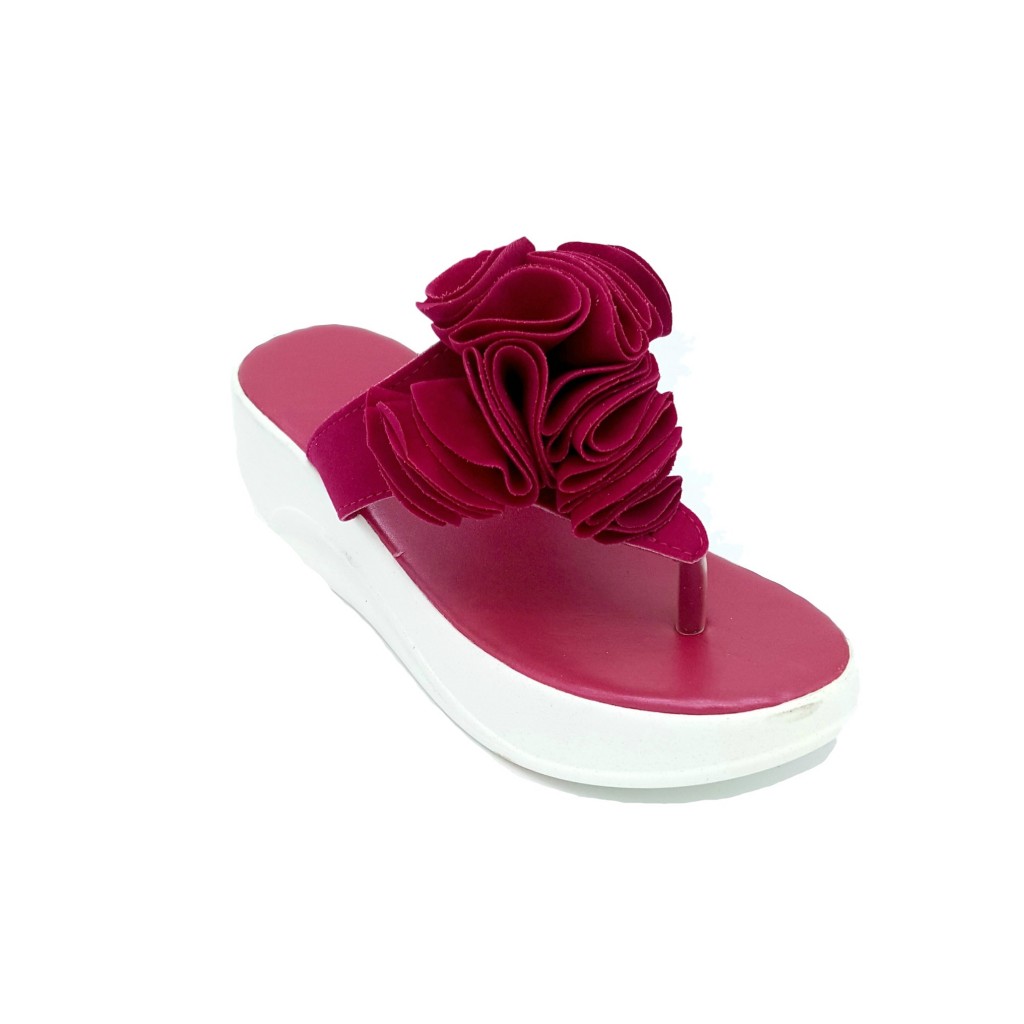 HA050 Flowerland Shoes Red