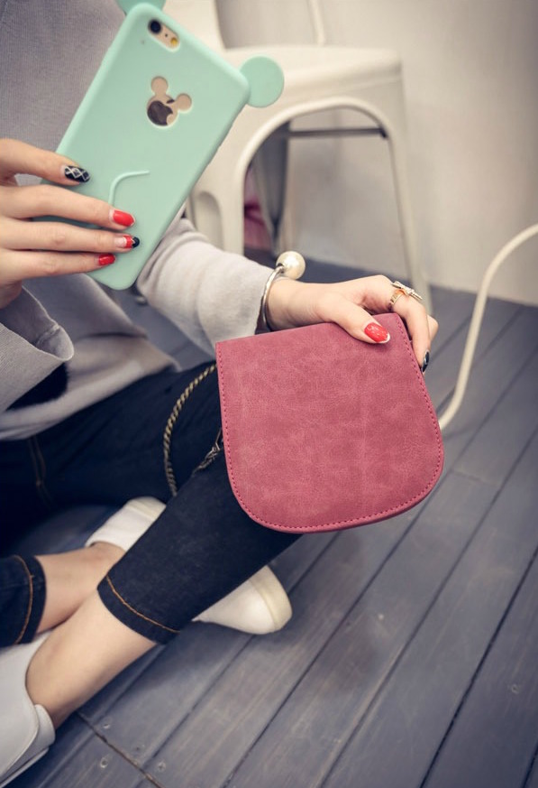 HA048 Slouchy Sling Bags Purple