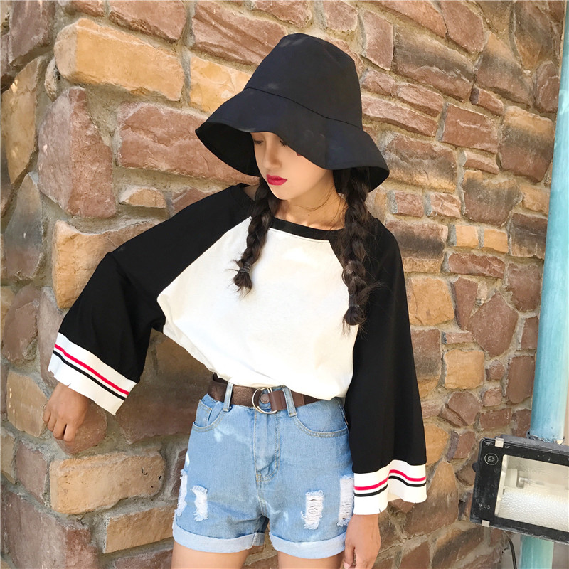 WT3841 Stylish Top Black