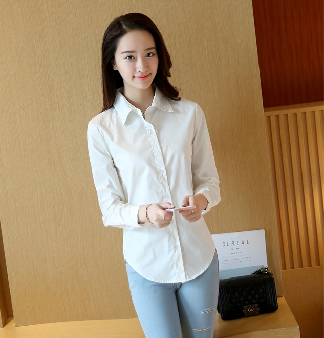 WT3843 Stylish OL Top White